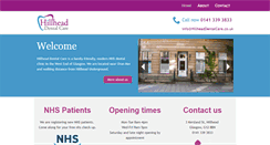 Desktop Screenshot of hillheaddentalcare.co.uk